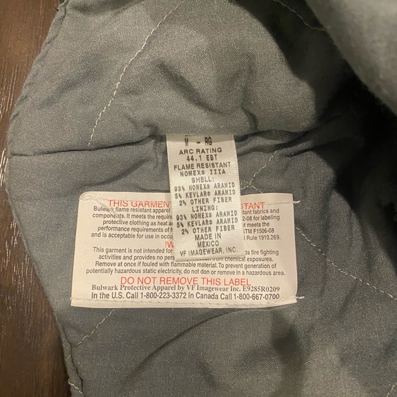 Bulwark FR HNL2NV Lightweight Hard Hat Liner - Nomex IIIA - Navy - Picture 2 of 5